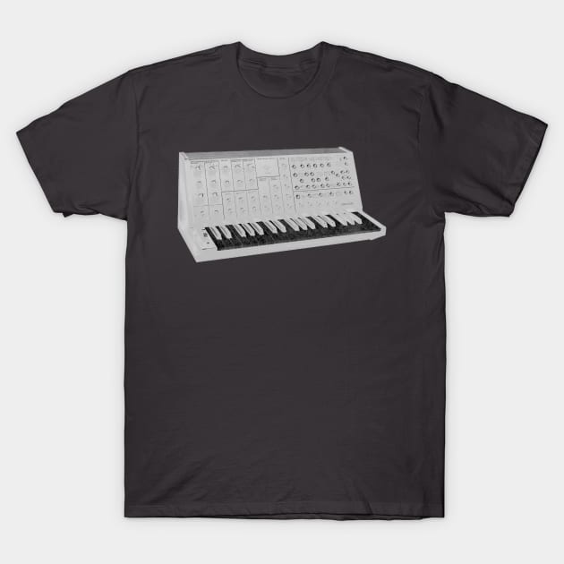 Korg MS20 (negative) T-Shirt by s0nicscrewdriver